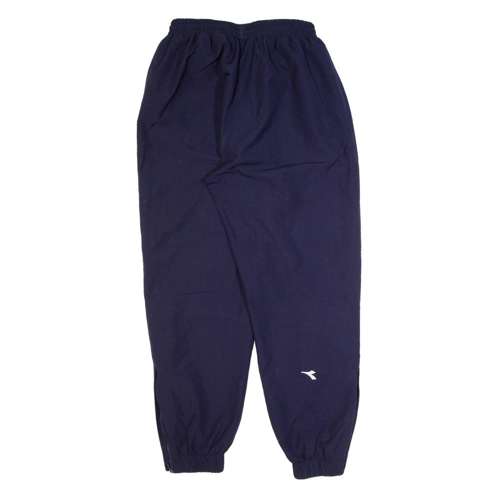 DIADORA Lined Mens Track Pants Blue Tapered M W24 L29