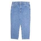 CARHARTT Mens Jeans Blue Regular Straight W36 L27