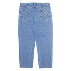 CARHARTT Mens Jeans Blue Regular Straight W36 L27