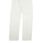 LEVI'S 501 Mens Regular White Jeans Denim W27 L32 Classic Button Closure