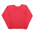 PANNILL Womens Red Crew Neck XL Cotton Blend Sweatshirt Pullover Comfortable
