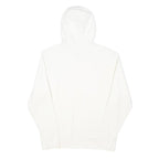 FILA Mens White Cotton Blend Full Zip Hoodie M Classic Logo Sportswear