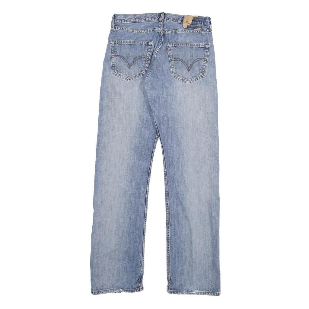 LEVI'S Mens Jeans Blue Regular Straight Denim Medium W30 L32 Classic Style