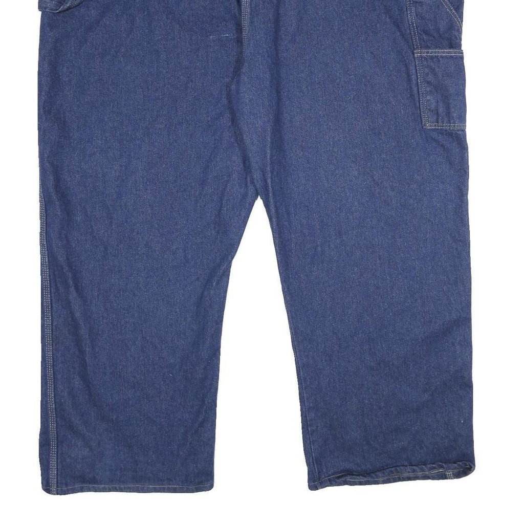 DICKIES Mens Jeans Blue Relaxed Straight Denim Medium W60 L32 Workwear