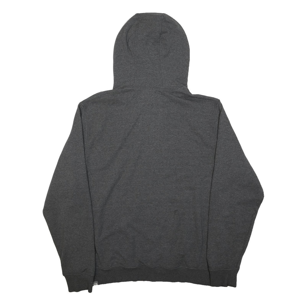 THE NORTH FACE Mens Grey Hoodie 2XL Cotton Blend Pullover Drawstring Hood