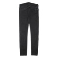 LEVI'S Mens Jeans Black Slim Skinny Denim W28 L29 Zip Cotton Blend