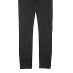 LEVI'S Mens Jeans Black Slim Skinny Denim W28 L29 Zip Cotton Blend