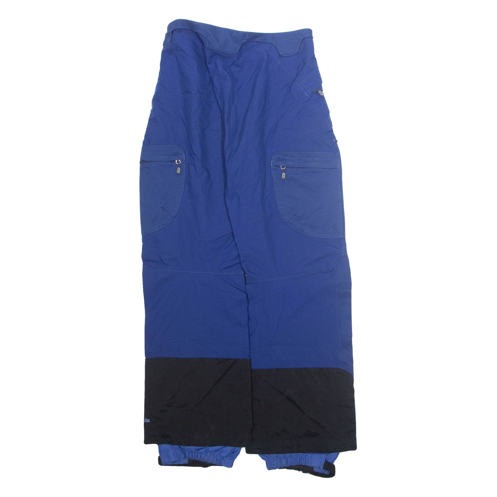 PATAGONIA Ski Womens Trousers Blue Regular Straight Nylon W26 L30