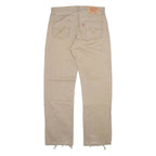 LEVI'S 751 Mens Trousers Beige Regular Straight W33 L32