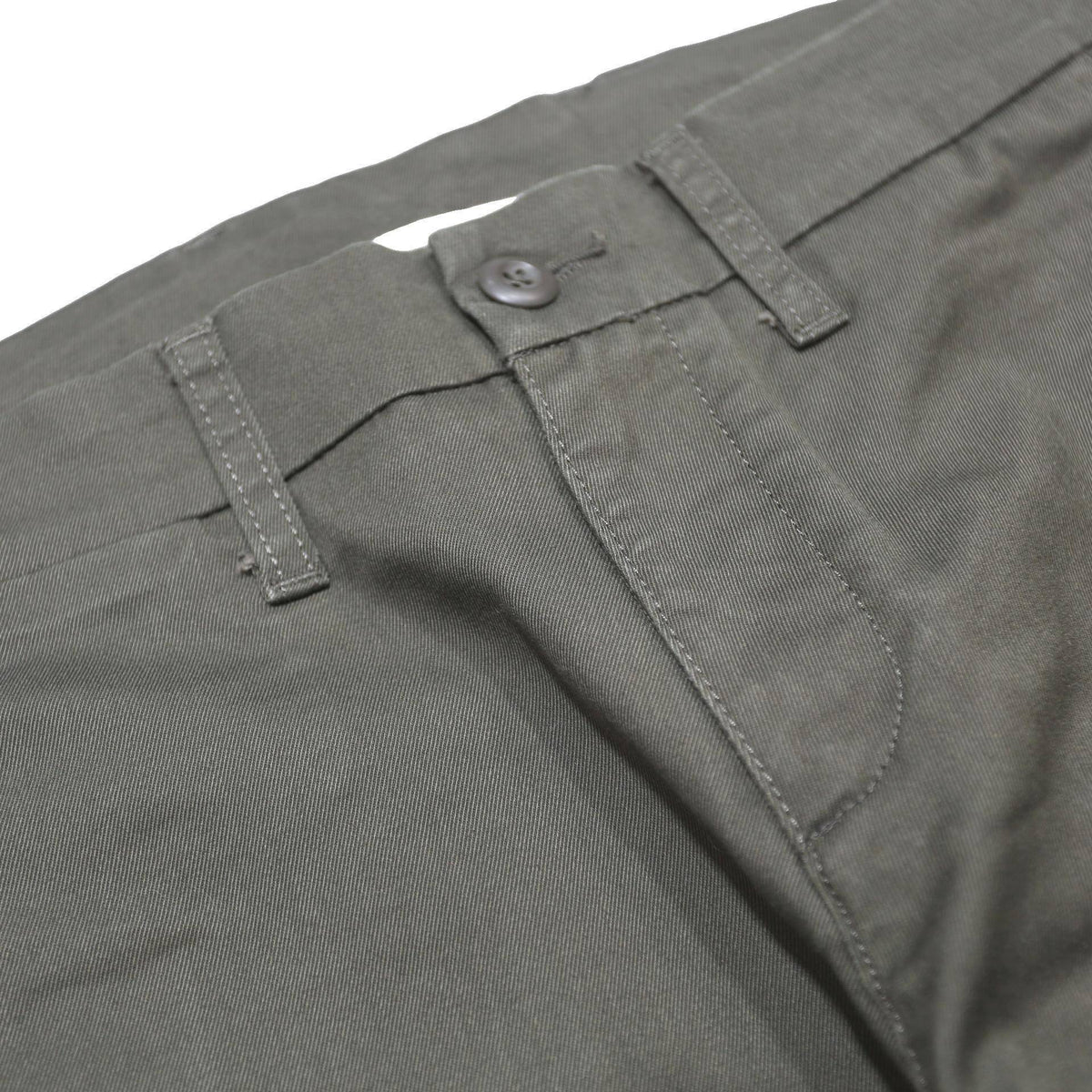 CARHARTT Mens Cotton Blend Green Slim Straight Trousers W28 L32 Casual Workwear