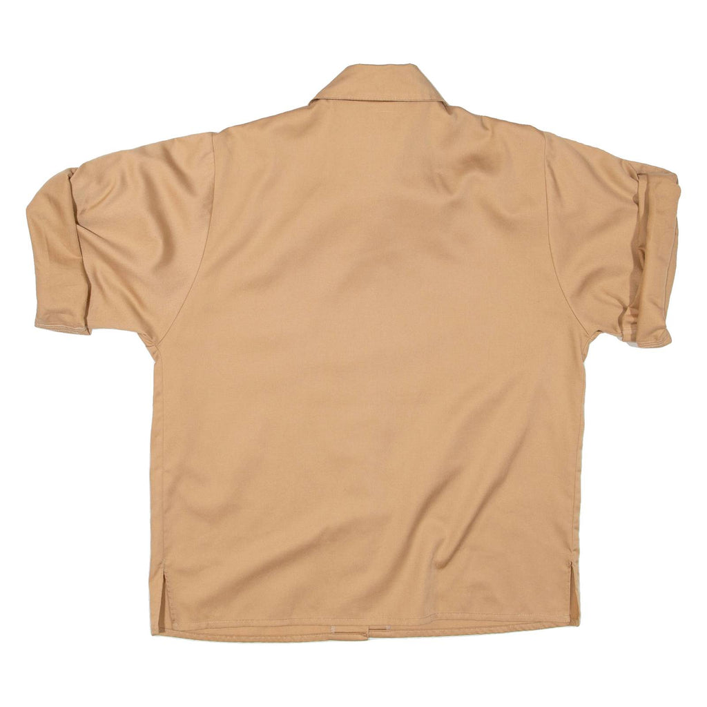 Womens Shirt Brown Collared UK 18