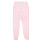 NIKE Womens Leggings Pink Slim Tapered Leg M W26 L24 Drawstring Activewear