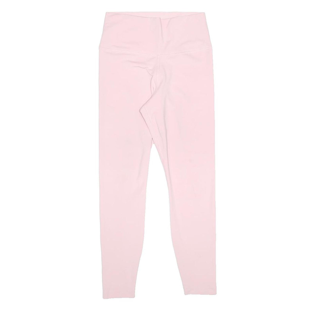 NIKE Womens Leggings Pink Slim Tapered Leg M W26 L24 Drawstring Activewear