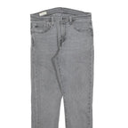 LEVI'S 512 BIG E Mens Jeans Grey Slim Skinny Denim Rinse W30 L30 Premium
