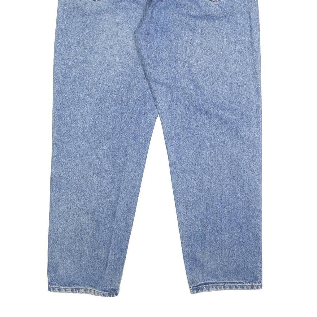 CARHARTT Mens Relaxed Cotton Denim Light W38 L30 Jeans Zip Closure Casual