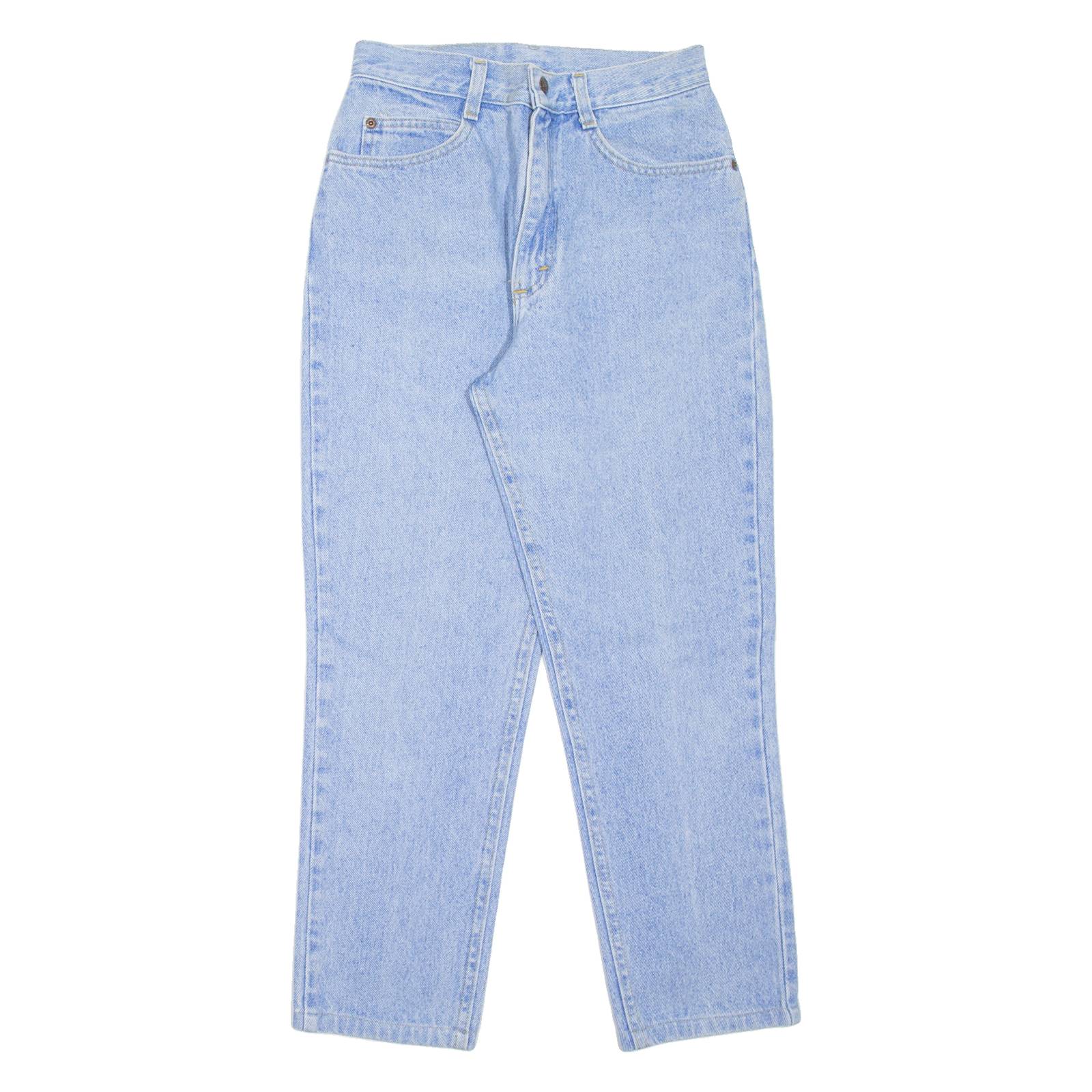 LEE Womens Jeans Blue Regular Mom W24 L24