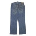 LEVI'S 529 Womens Jeans Blue Regular Bootcut Denim Medium W30 L28 Classic Fit