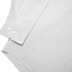 YVES SAINT LAURENT Mens Blue & White Pinstripe Shirt M Classic Cotton Blend