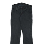 LEVI'S 511 Mens Jeans Black Slim Skinny Denim Medium W30 L32 Stylish Zip