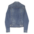 LEVI'S Mens Blue Denim Jacket M Cotton Blend Classic Casual Button Closure