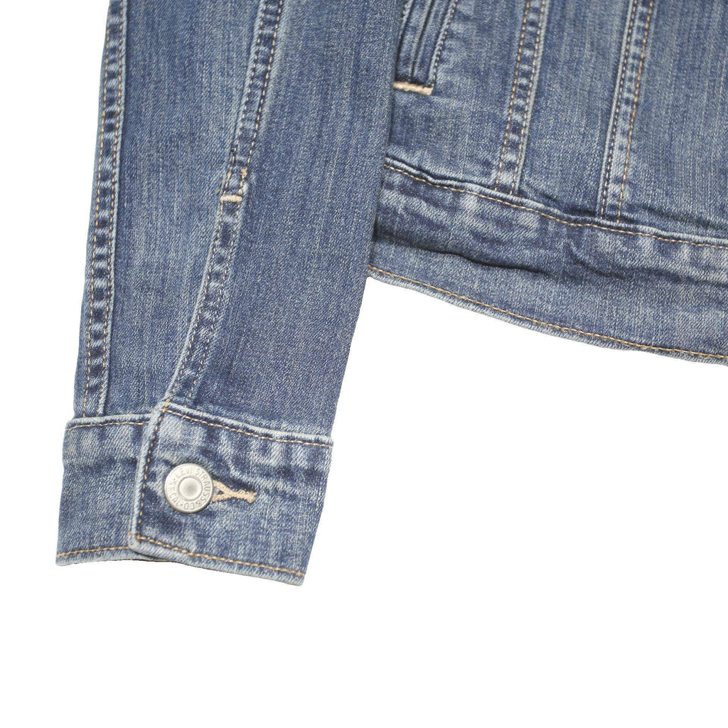 LEVI'S Mens Blue Denim Jacket M Cotton Blend Classic Casual Button Closure