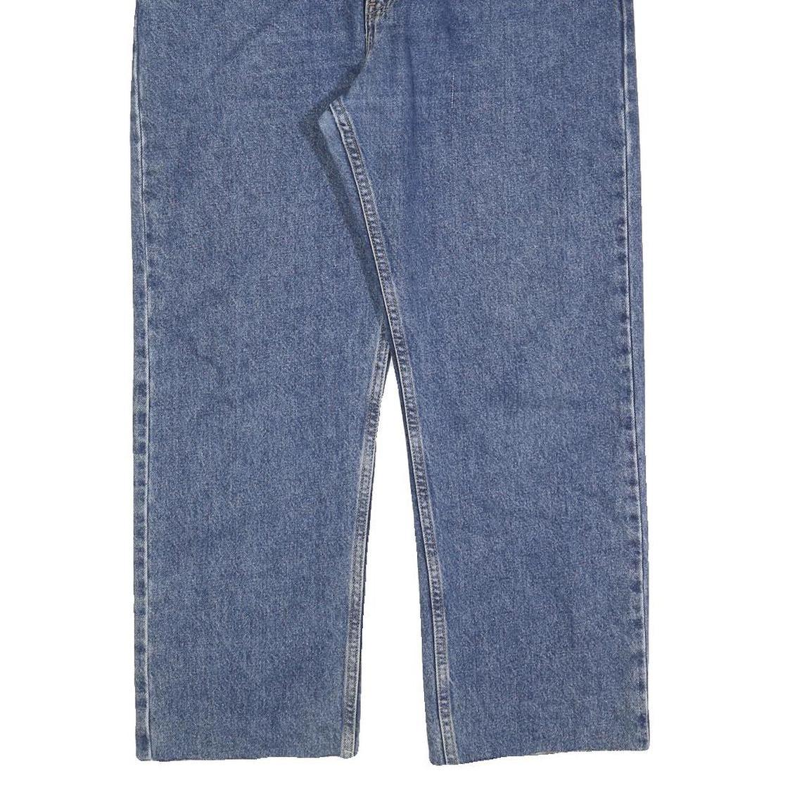 LEVI'S 505 Mens Jeans Blue Regular Straight Denim Medium W34 L26 Classic Fit Zip