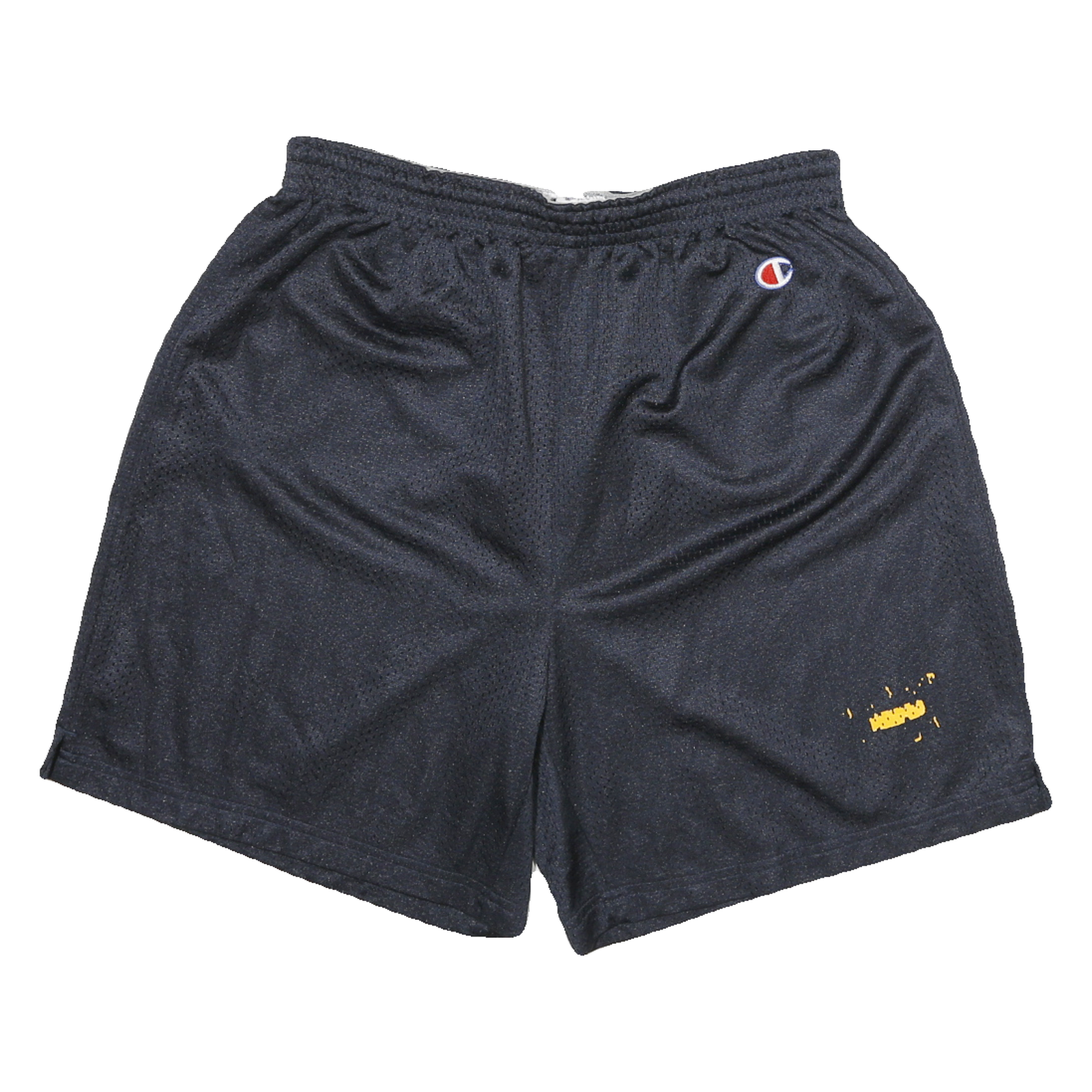 CHAMPION Mens Shorts Black Casual L W28 Sports Mesh Breathable Gymwear