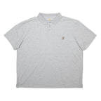 CARHARTT Mens Grey Short Sleeve Plain 2XL Cotton Blend Polo Shirt Casual