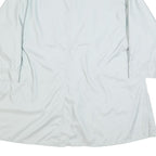 BURBERRY Womens White Jacket XL Button Closure Plain Classic Fit Lightweight