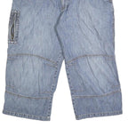 CAMEL ACTIVE Mens Denim Blue Casual Shorts L W36 Cotton Blend Lightweight