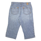 CAMEL ACTIVE Mens Denim Blue Casual Shorts L W36 Cotton Blend Lightweight