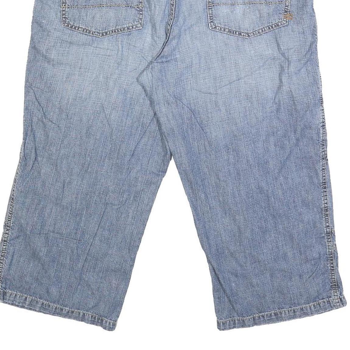 CAMEL ACTIVE Mens Denim Blue Casual Shorts L W36 Cotton Blend Lightweight