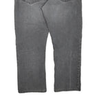 DICKIES Womens Grey Regular Jeans Denim W40 L28 Distressed Cotton Blend Zip
