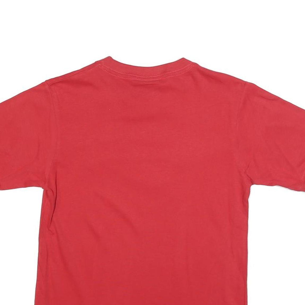 NHL Womens Red Canadiens Graphic T-Shirt M Short Sleeve Crew Neck Cotton Blend