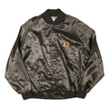 WESTARK Mens Brown & Black Home Building Center Satin Button Jacket 2XL