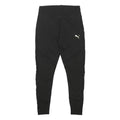 PUMA Womens Joggers Black Slim Tapered L W28 L27 Sports Activewear Bottoms