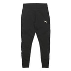 PUMA Womens Joggers Black Slim Tapered L W28 L27 Sports Activewear Bottoms