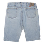 WRANGLER Mens Denim Blue Cotton Blend Casual Shorts XL W38 Relaxed Fit