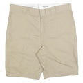 DICKIES Mens Shorts Beige Casual XL W40 Cotton Blend Regular Fit Workwear