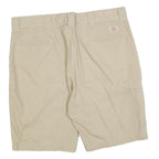 DICKIES Mens Shorts Beige Casual XL W40 Cotton Blend Regular Fit Workwear