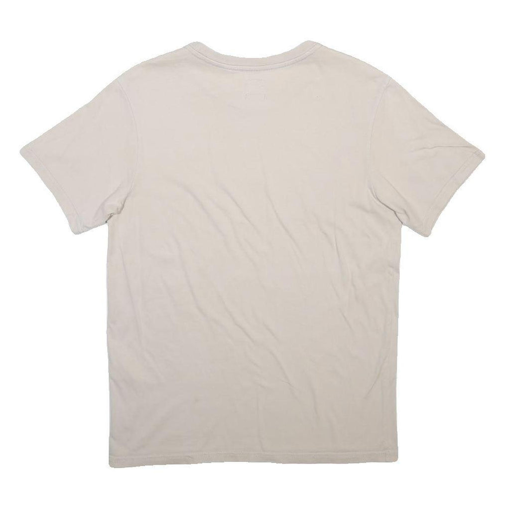 LEVI'S Mens Beige XS T-Shirt Short Sleeve Crew Neck Cotton Blend Casual
