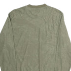 ADIDAS Mens Green Crew Neck M Cotton Sweatshirt Logo Casual