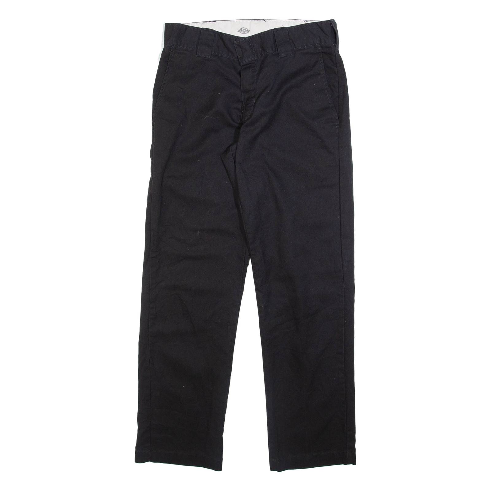 DICKIES Mens Trousers Black Slim Tapered W28 L29