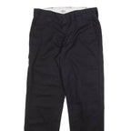 DICKIES Mens Trousers Black Slim Tapered W28 L29