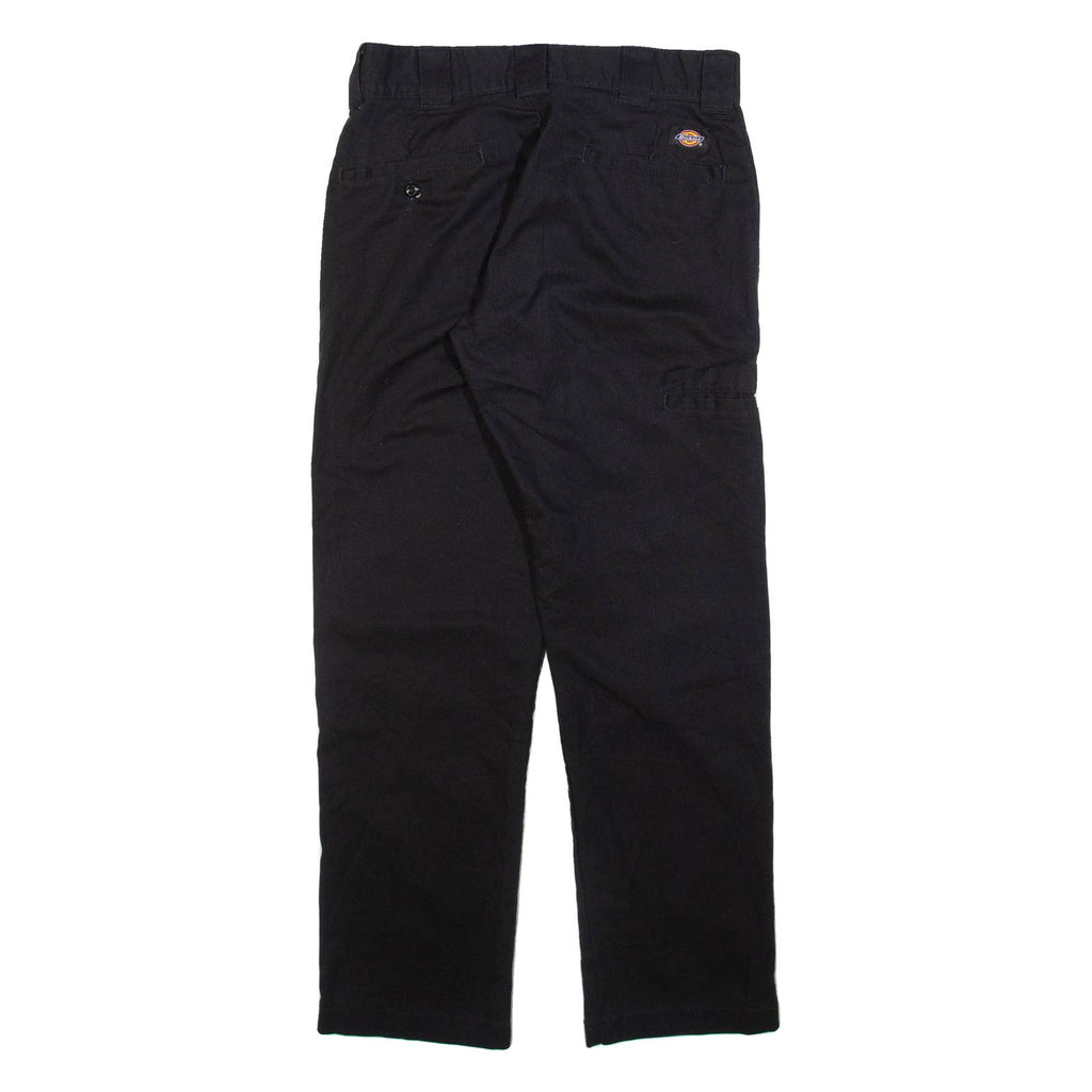DICKIES Mens Trousers Black Slim Tapered W28 L29