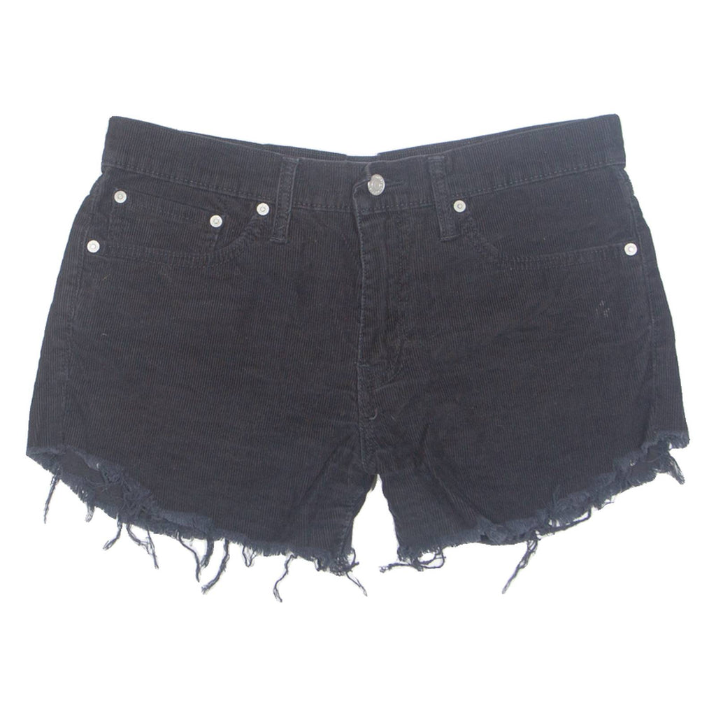 LEVI'S Cut Off 511 Womens Casual Shorts Black M W32
