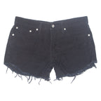 LEVI'S Cut Off 511 Womens Casual Shorts Black M W32