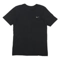 NIKE Mens Black Classic T-Shirt S Short Sleeve Crew Neck Sports Casual