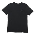 NIKE Mens Black Classic T-Shirt S Short Sleeve Crew Neck Sports Casual
