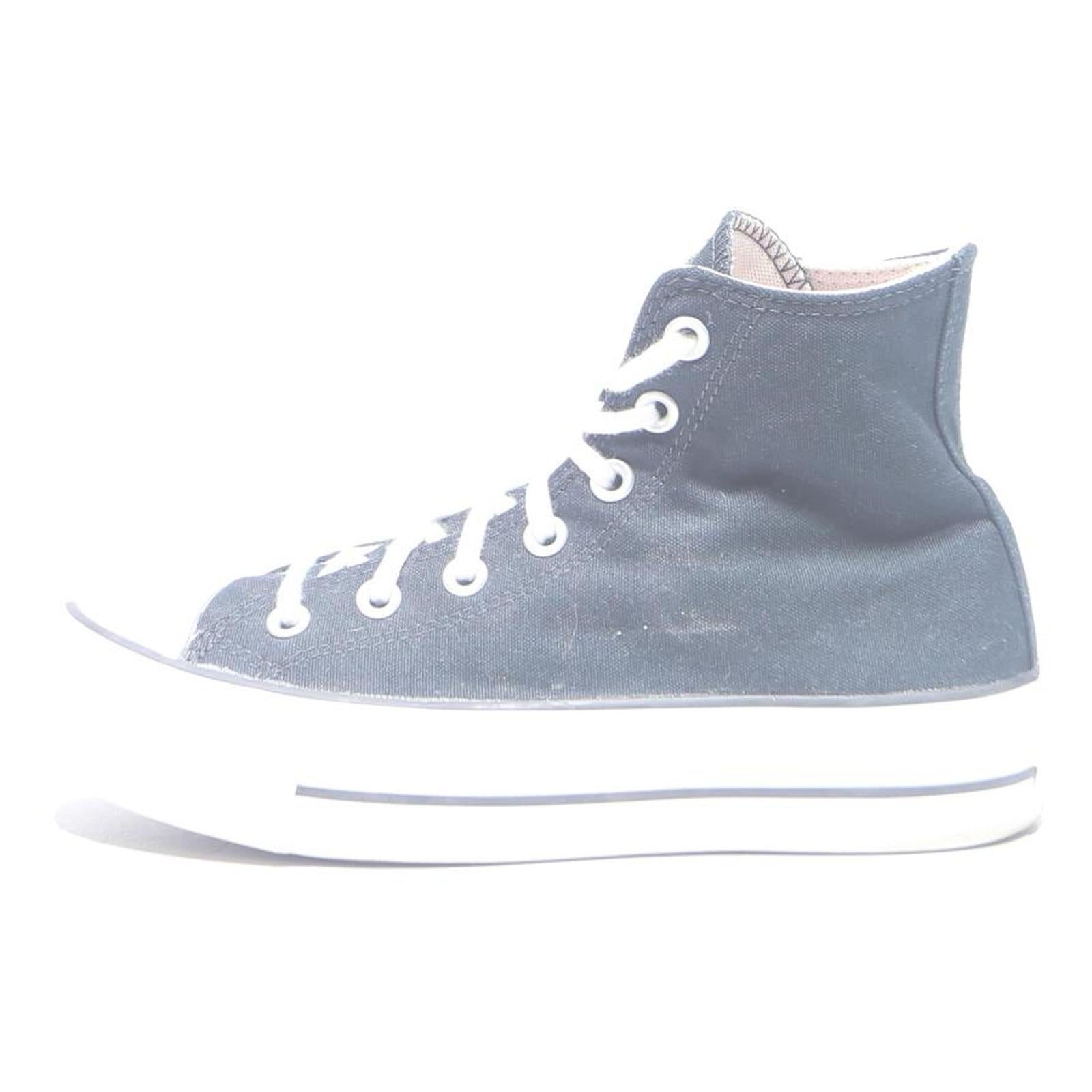 CONVERSE Chuck Taylor All Star Womens High Top Trainers Black Cotton UK 5